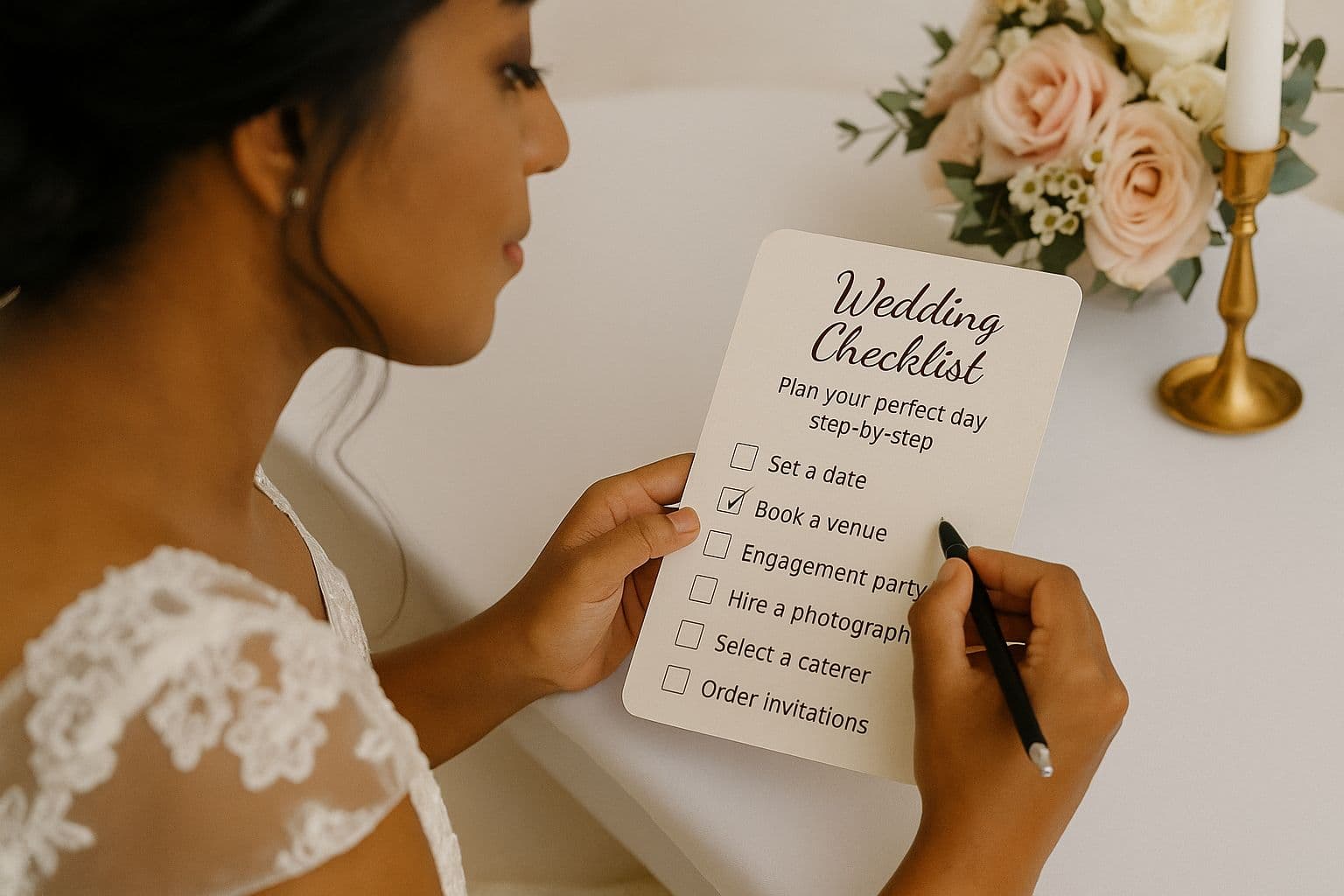 Wedding planning checklist