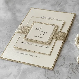 Wedding Invitation | A little Shimmer
