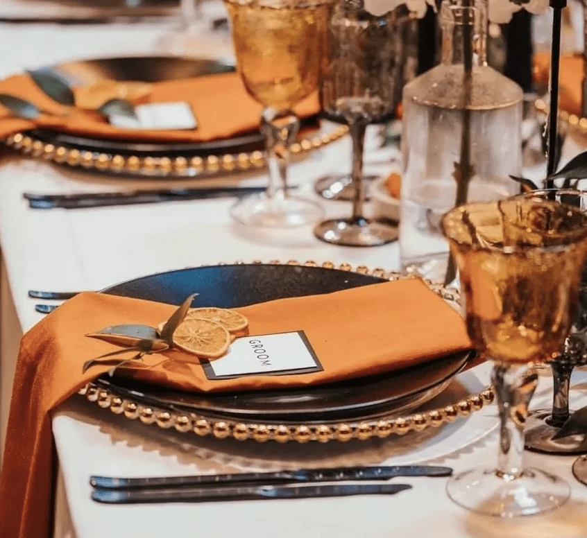 Tangerine Organic Napkins