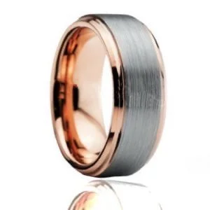 Two Tone Wedding Band