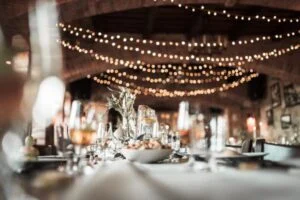 Colorful modern Los Angeles wedding at Grass Room