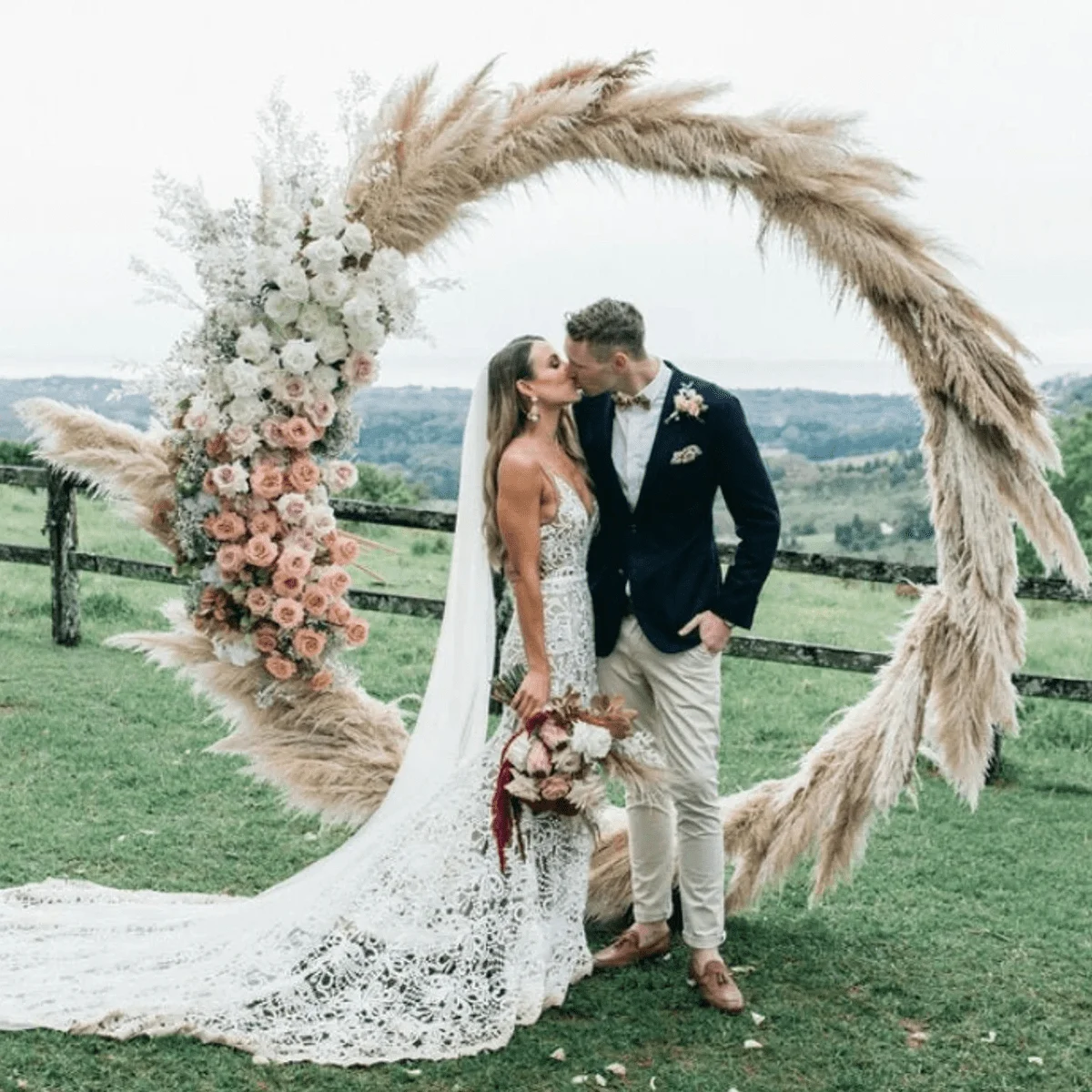 Circle Wedding Ceremony arch
