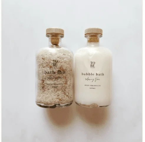 Bubbles and Bath Salt Combo