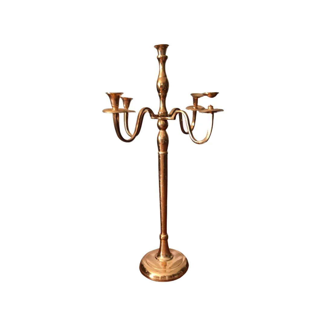 Rustic Gold Candelabra