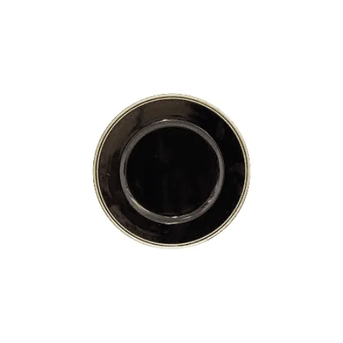 Underplates | Black & gold rim
