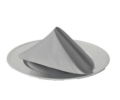 Silver Lamour Napkins