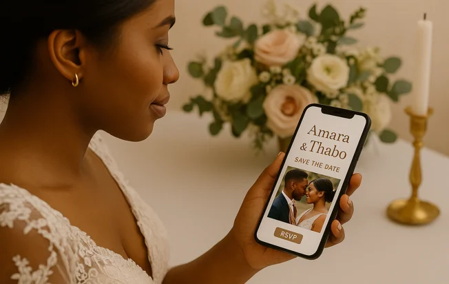 Wedding Website preview