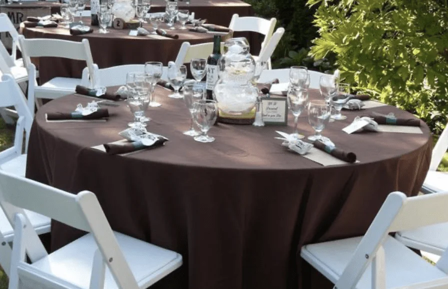 Brown Table Cloths