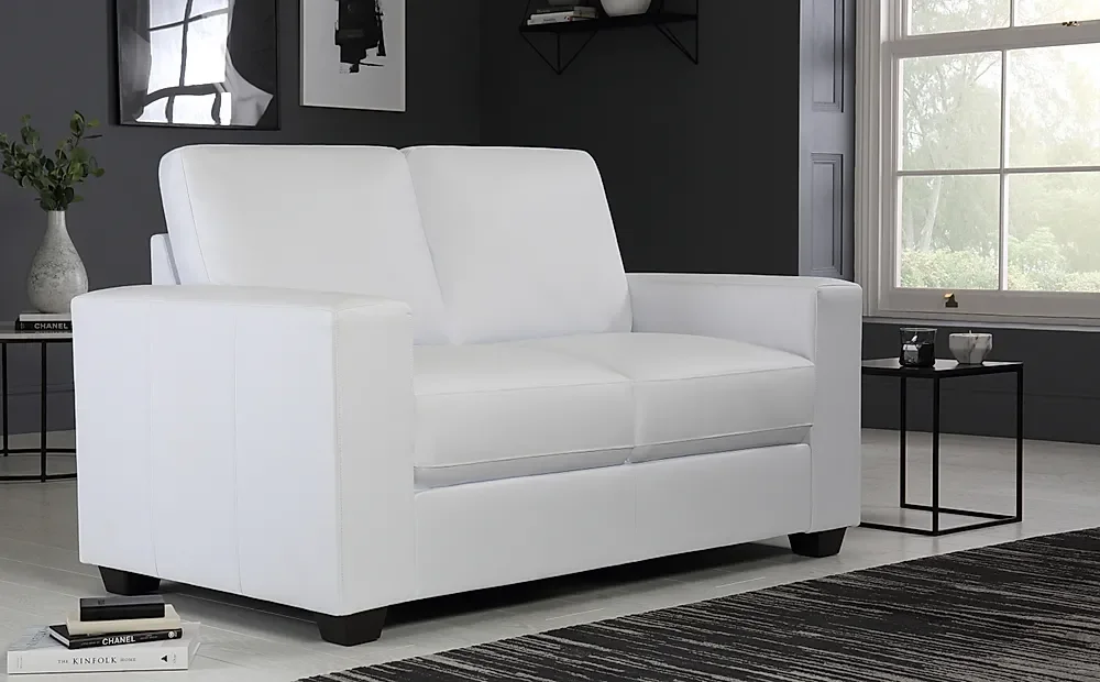 White Couch Double Seater