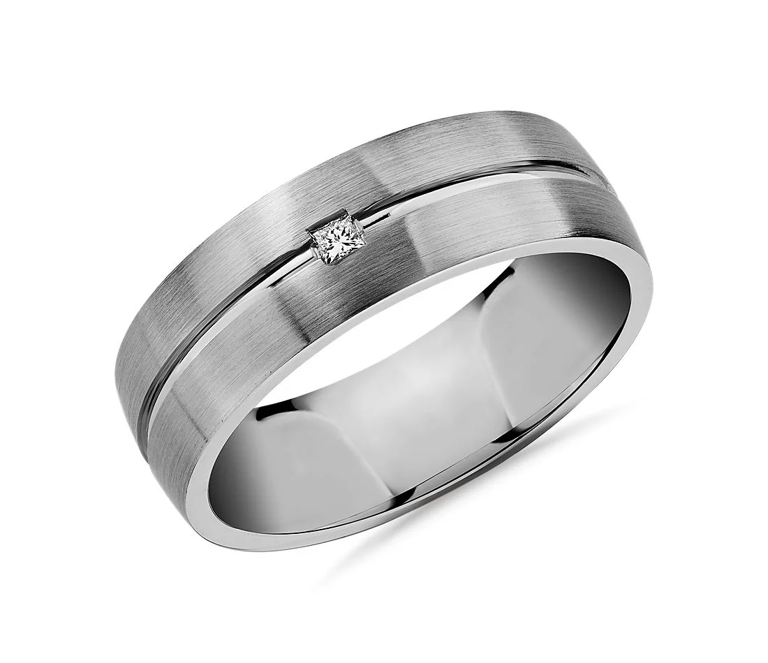 Wedding Band | Groom | A Little Bling