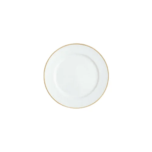 Underplates | Glass Gold Rim Plain