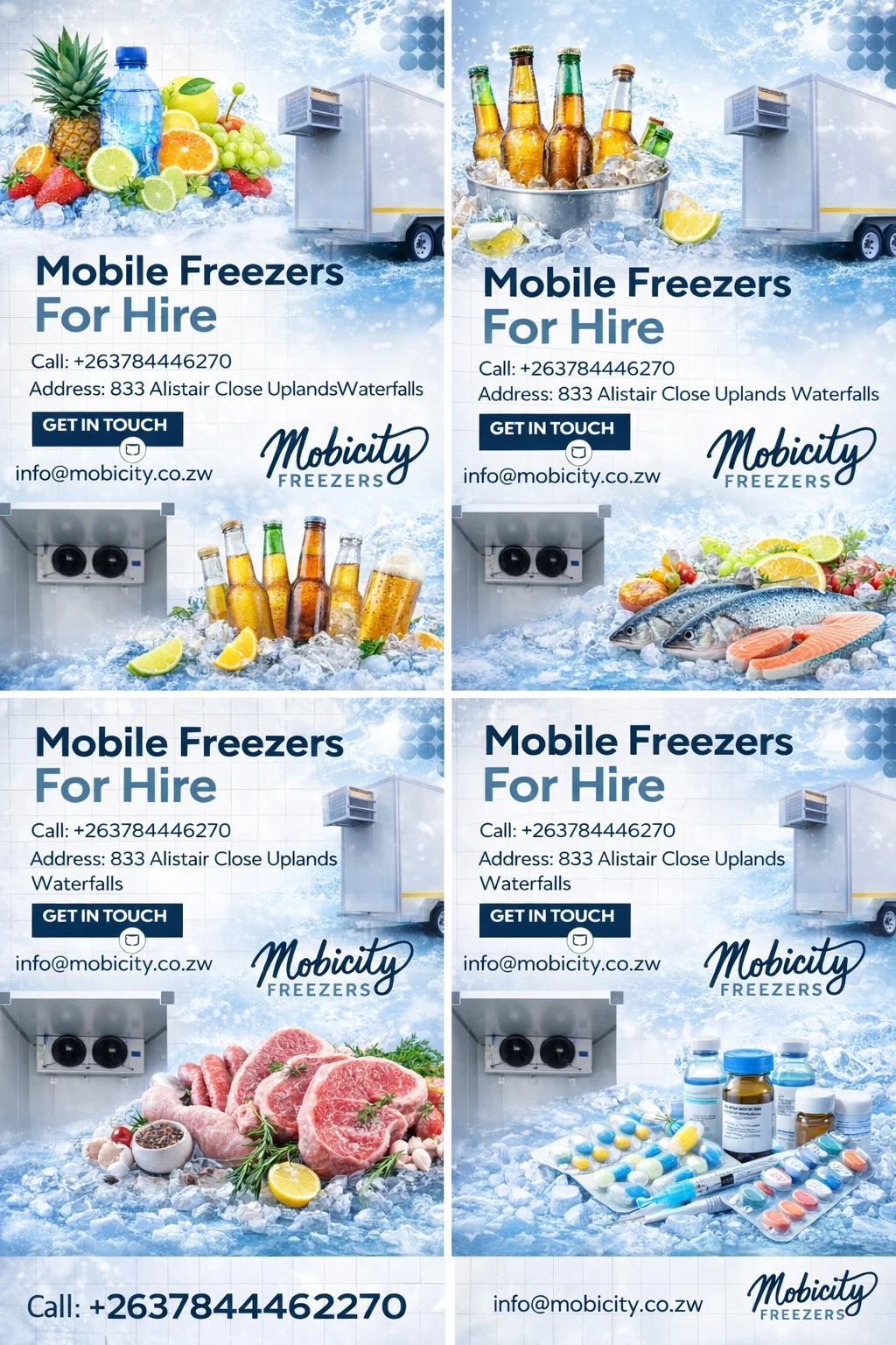 Mobicity Freezers Zimbabwe