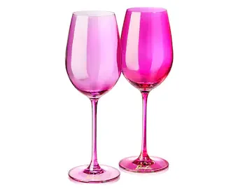 Wine Glasses | Pink