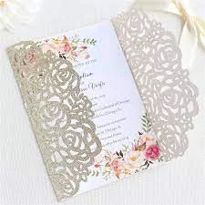 Wedding Invitation | Cant get enough Glitter