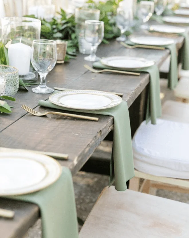 Green Organic Napkins