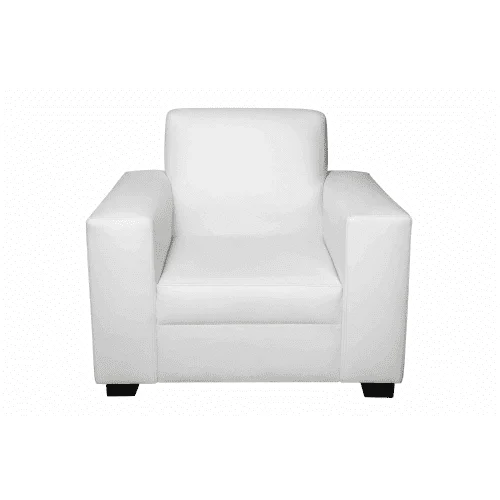 White Couch 1 Seater