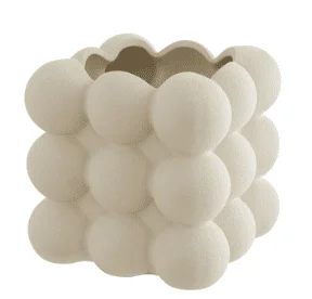 Bubbles Ceramic pot