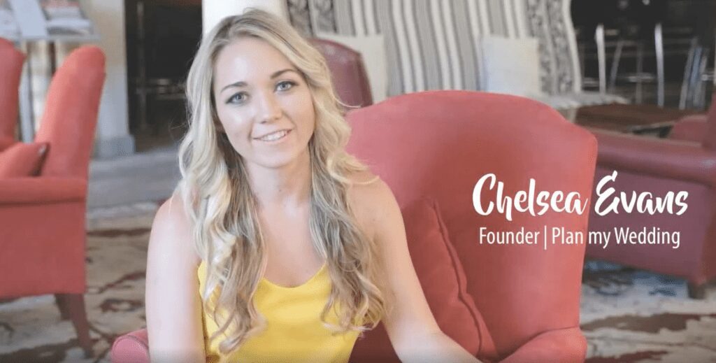 Chelsea Evans Plan My Wedding About Us Video Banner
